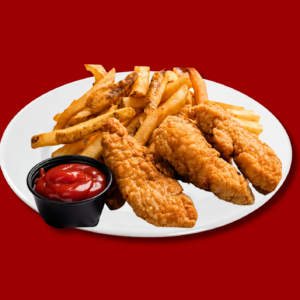 Chicken Tender and Fries