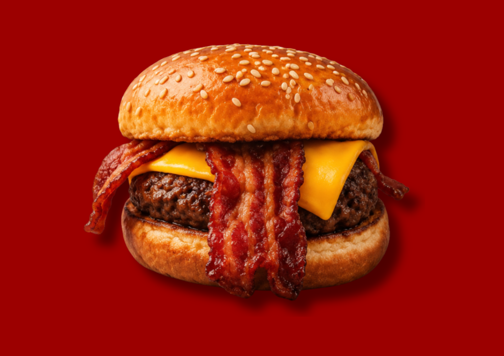 Classic Cheese Bacon Burger