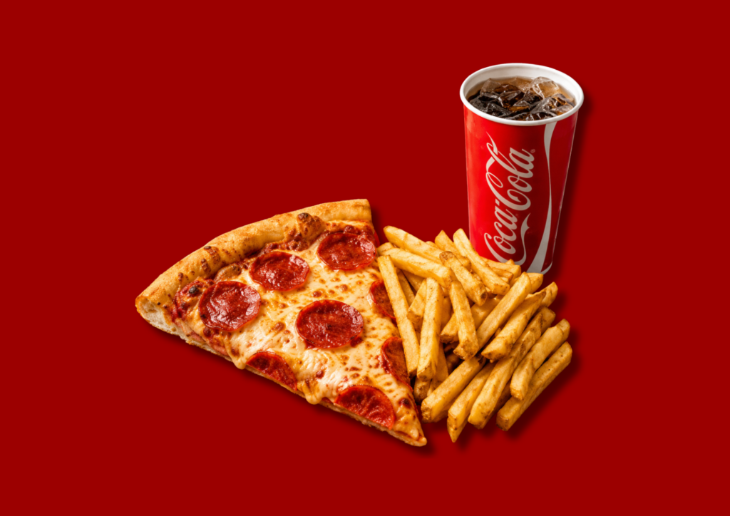 Pizza+ Fries+ Drink (16 oz)