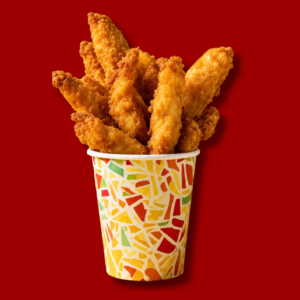 Tender Cup or Tender Sticks (5 Tender)